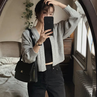 #LENTO. Classic leather bag-2color