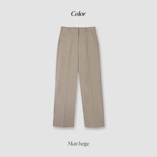 (basic/long) Straight slacks - 4 sizes