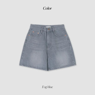 Fog Blue Denim Shorts - Size 4