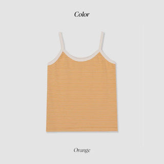 [5 colors] Striped Sleeveless