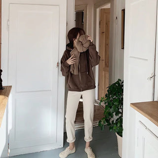 Cotton pants (with fleece lining) - 2 colors