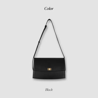 #LENTO. Classic leather bag-2color