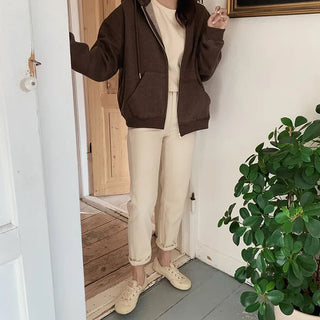 Cotton pants (with fleece lining) - 2 colors