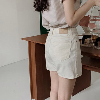 Natural Cream Cotton Shorts - 4 sizes