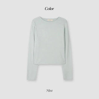 (U/V neck) wool knit - 6 colors