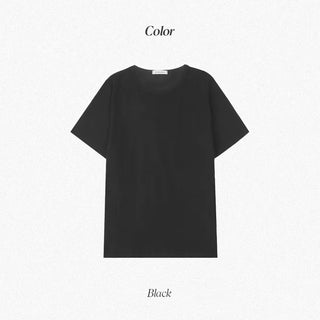 Warm, brushed-back short-sleeved T-shirt (4 colors)
