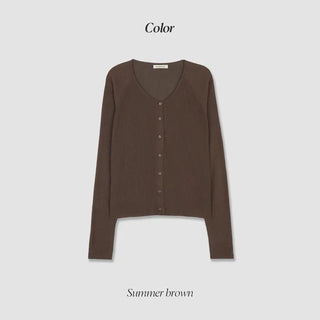 Slim Summer Cardigan - 6 colors