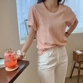 U-neck T-shirt - 7 colors