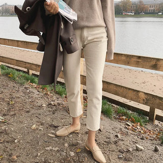 Cotton pants (with fleece lining) - 2 colors