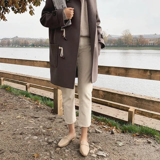 Cotton pants (with fleece lining) - 2 colors