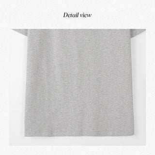 Warm, brushed-back short-sleeved T-shirt (4 colors)