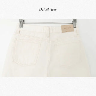 Natural Cream Cotton Shorts - 4 sizes