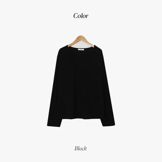 Soft U-neck T-shirt - 6 colors