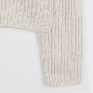 Slim cashmere ribbed knit - 4 colors