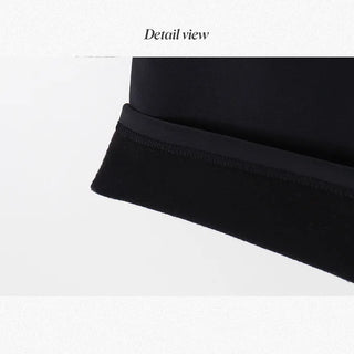 (basic/long) Fleece-lined training pants - 2 colors