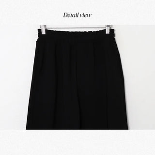 (basic/long) Fleece-lined training pants - 2 colors