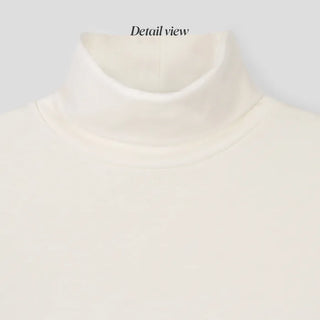 Fleece-lined turtleneck top (11 colors)