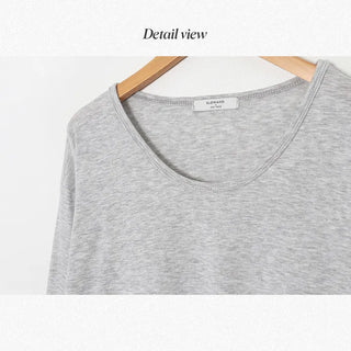 Soft U-neck T-shirt - 6 colors
