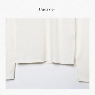 Turtleneck T-shirt (brushed lining) - 8 colors