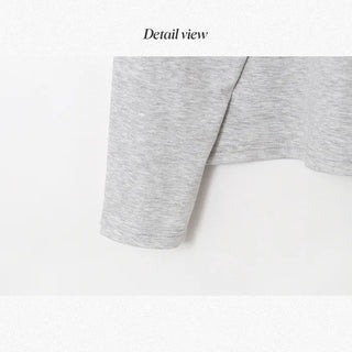 Soft U-neck T-shirt - 6 colors
