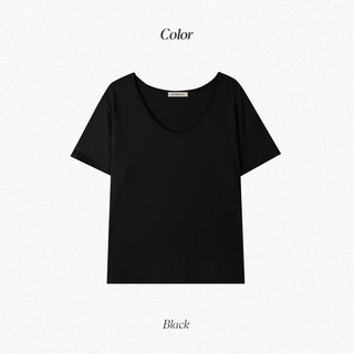U-neck T-shirt - 7 colors