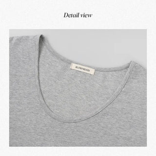 U-neck T-shirt - 7 colors