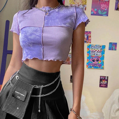 Tie Dye Crop Top