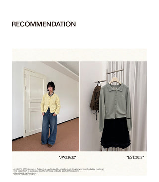 brass buckle sweater