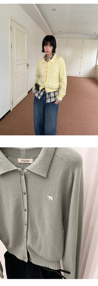 brass buckle sweater