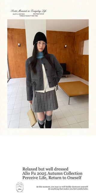 reversible wool jacket