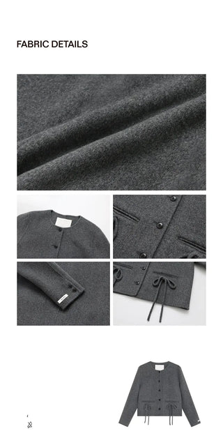 reversible wool jacket