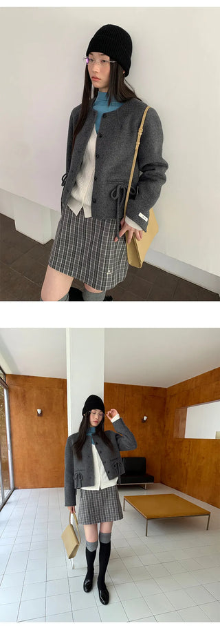 reversible wool jacket