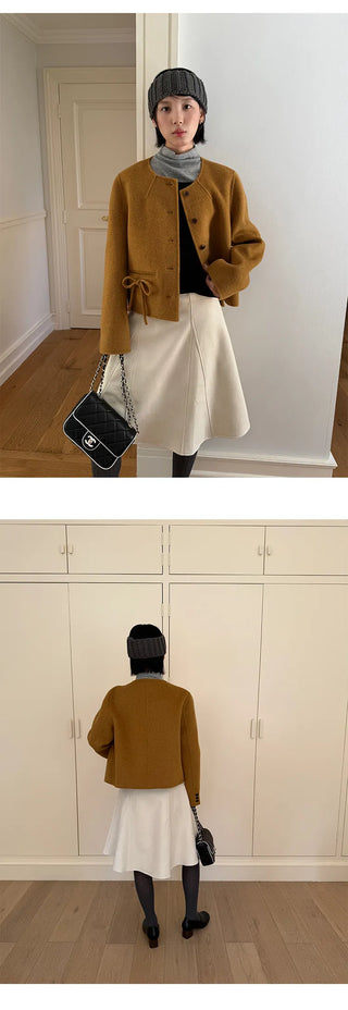 reversible wool jacket