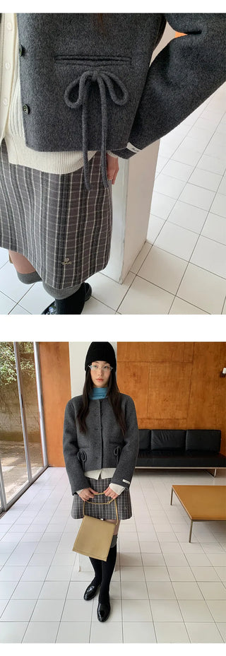 reversible wool jacket