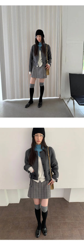 reversible wool jacket