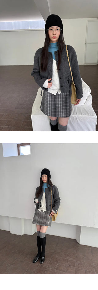 reversible wool jacket