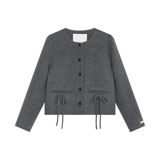 reversible wool jacket