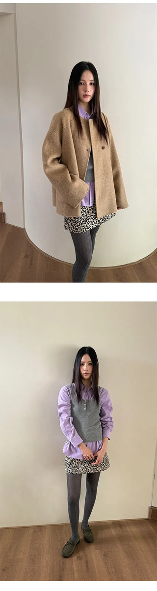 leopard print skirt