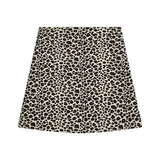 leopard print skirt