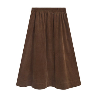 corduroy midi skirt