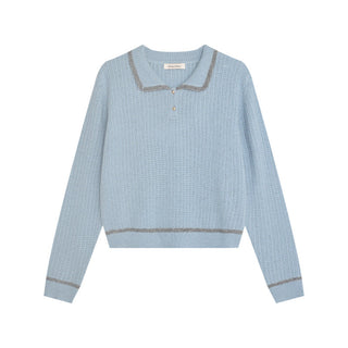 contrast doll sweater