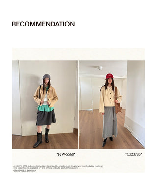 double-faced wool coat