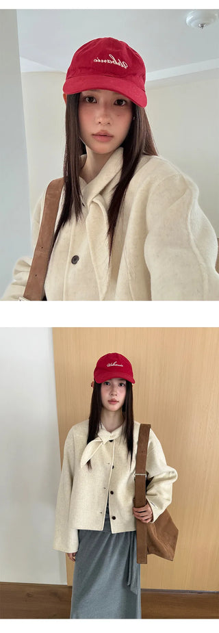 double-faced wool coat