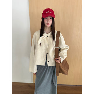 double-faced wool coat