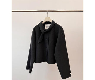 double-faced wool coat