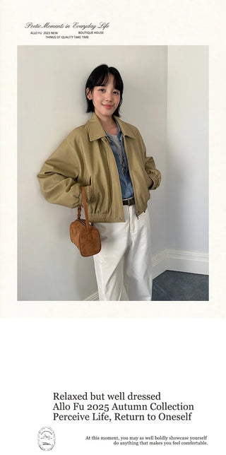 plaid leather jacket