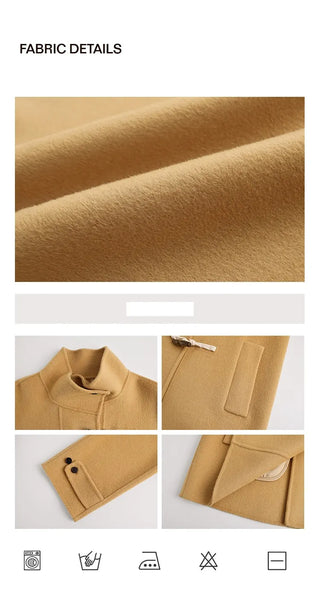 reversible wool coat