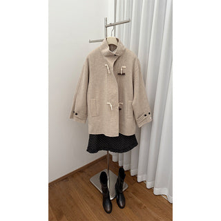 reversible wool coat