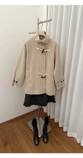 reversible wool coat