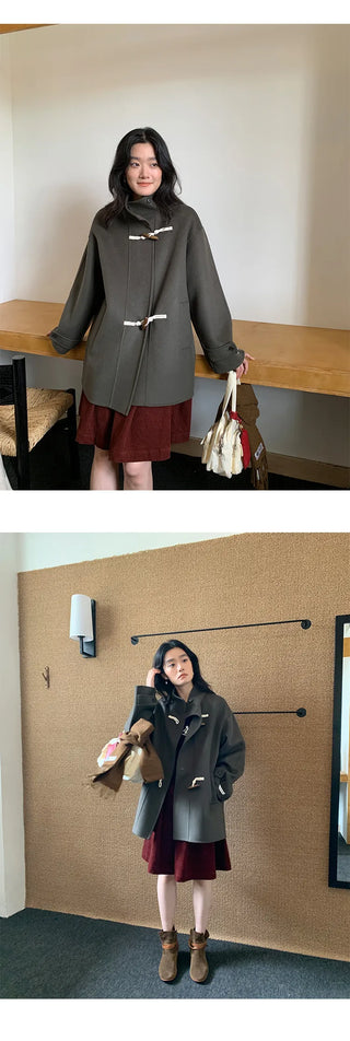 reversible wool coat